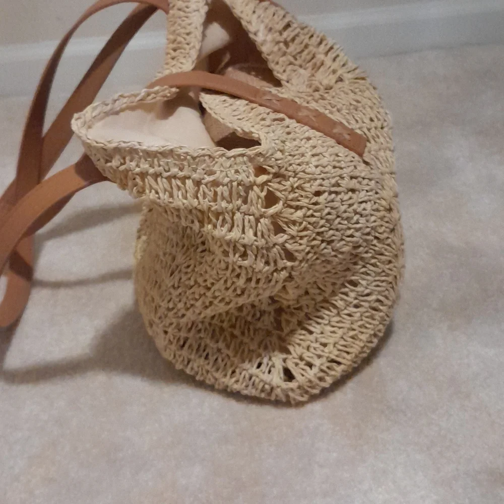 Handbag- straw - Picture 3 of 12